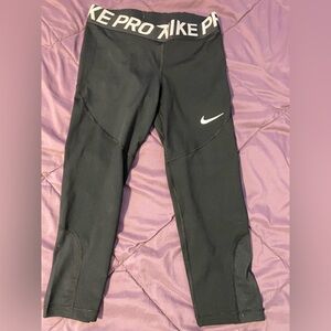 Nike Black Leggings Athletic Wear
